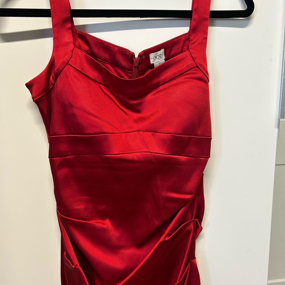 Cache Strapless Red Dress - Picture 2 of 5